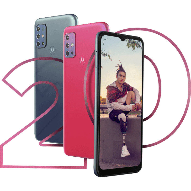 Smartphone Motorola Moto G20 Dual SIM 64 GB pink 4 GB RAM