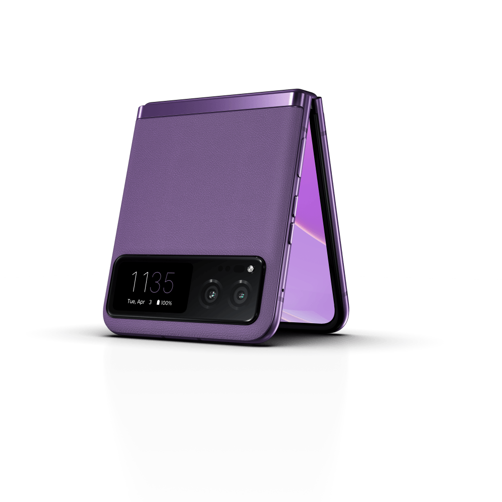 Motorola RAZR 40 (Storage 256) (RAM 8 GB) (Summer Lilac) 