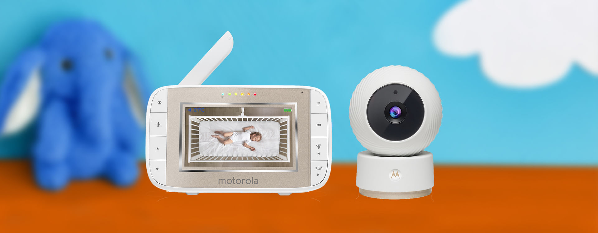 Motorola Halo Over The Crib Wifi Video Baby Camera