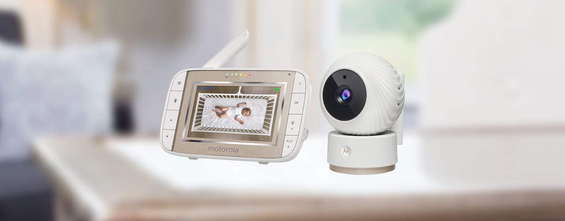 Motorola Halo Over The Crib Wifi Video Baby Camera